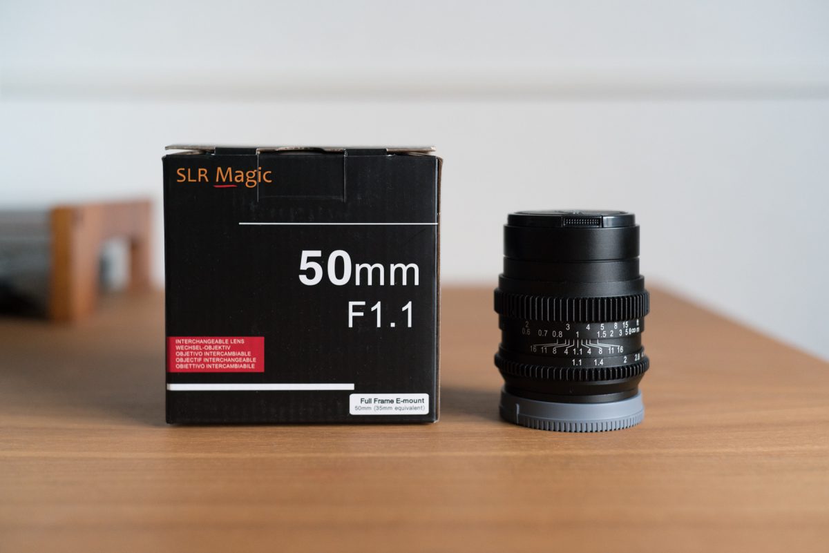 SLR Magic Cine 50mm f/1.1 Lens for Sony E-Mount